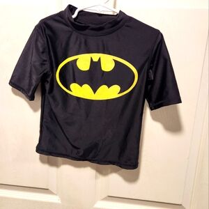 Black and Yellow Batman Logo Shirt